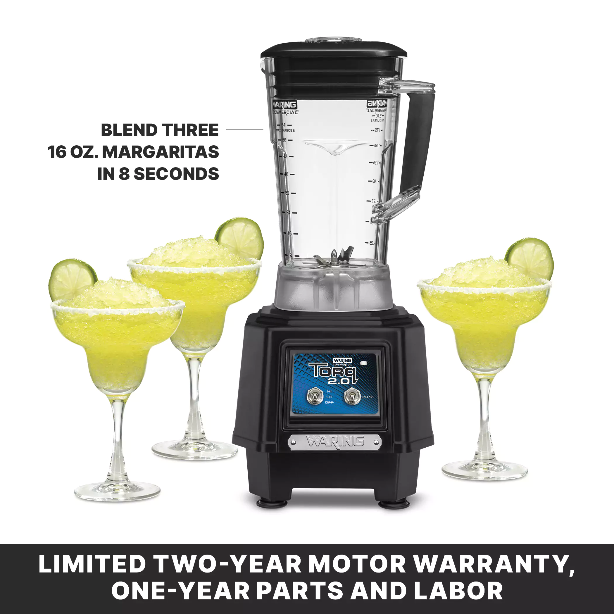 Torq 2.0 Blender with Toggle Switch and 64 oz. Copolyester Jar